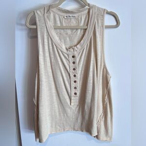 We the Free tank top, creamy tan color. NWOT
